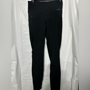 2 Eddie Bauer  leggings with zip pockets. Both size Small